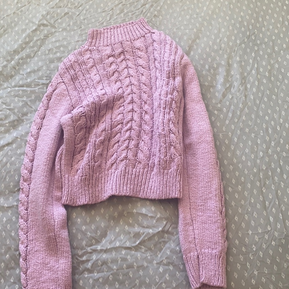 Purple sweater
